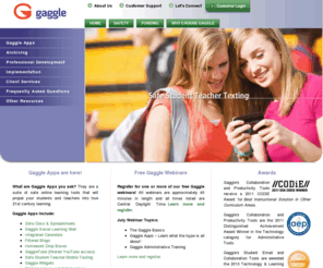 gaggle.net: Gaggle - Safe Online Learning Tools
