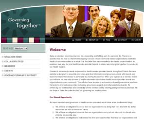 governingtogether.com: Governing Together - Our Health System
Governing together