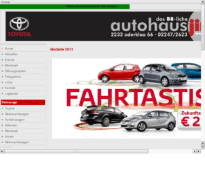 jirku.com: Toyota Jirku Österreich Austria Yaris Auris Verso Aygo IQ Urban Cruiser Prius Hybrid Avensis Corolla RAV4 Landcruiser Hiace Dyna Hilux Aixam Neuwagen Gebrauchtwagen Vorführwagen Spenglerei Lackiererei Zweirad Aktionen Aktion  Werkstatt Service Reparatur Zweirad Aderklaa Wien Vienna Autohändler
Toyota Jirku Österreich Austria Yaris Auris Verso Aygo IQ Urban Cruiser Prius Hybrid Avensis Corolla RAV4 Landcruiser Hiace Dyna Hilux Aixam Neuwagen Gebrauchtwagen Vorführwagen Spenglerei Lackiererei Zweirad Aktionen Aktion  Werkstatt Service Reparatur Zweirad Aderklaa Wien Vienna Autohändler