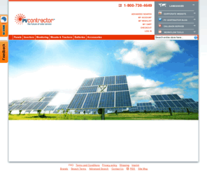 pvcontractor.com: Home US  - PV Contractor
PV contractor is a solar energy company offering various solar and photovoltaic solutions. We provide you with certified solar panels, photovoltaic panels, inverters and various other components.
