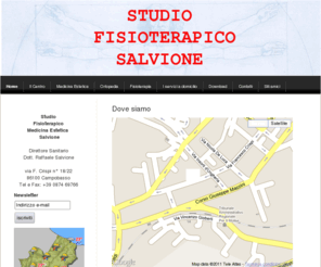 studio-salvione.com: Home - studio-salvione
Medicina estetica, cellulite, ilcus, filler, Botox, fisioterapia, magnetoterapia, Laser, ultrasuoni