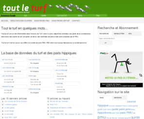 turfr.fr: Tout le turf, résultat quinté, tiercé et quarté
Tout sur le Turf et les courses hippiques