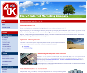 4theuk.com: Online Businesses, Services & Web sites 4 the UK
UK Online businesses, information websites, directories