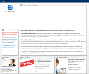 conergizer.es: Conergizer | Photovoltaik Anlagen planen und Wirtschaftlichkeit berechnen
Photovoltaik-Anlagen planen, Wirtschaftlichkeit berechnen, Kunden überzeugen! Conergizer ist Ihre Planungsapplikation für Photovoltaik - Anlagen.