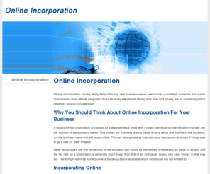 psi-asia.org: Online Incorporation
Online incorporation can be really helpful for any new business owner, webmaster or indeed, someone who earns commissions from affiliate programs.