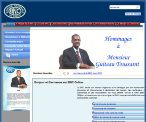 Bnconline.com: BNC Online -- Bienvenue Sur BNC Online