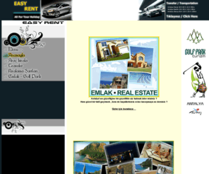 easyrenttr.com: Easyrenttr.com
Easy Rent, Türkiye Antalya'da arac kiralama ve transfer hizmetleri alaninda kurulmus firmadir. Easy Rent is a company which created in Antalya / Turkey to serve Car rental and transportation. Web design by Ömür Çelik, tarafindan yapilmistir. PCi-eXpreSS