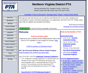 novadistrictpta.org: Northern Virginia District PTA Homepage - Welcome
Fairfax County District PTA Homeage, Serving Alexandria City Council, Arlington County Council, Fairfax City, FAirfax County Council and Falls Church City PTAs