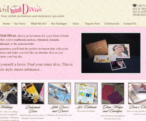 printdivas.com: Print Divas - Your stylish invitations and stationery specialist.
