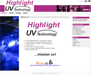 highlight-uv-technology.com: Highlight UV
Highlight UV-Technology GmbH & Co. KG