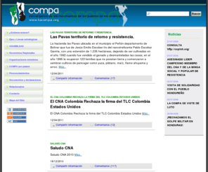 lacompa.org: COMPA
Convergencia de los Movimientos de los Pueblos de las Américas, (COMPA)