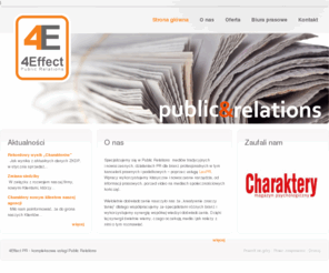 4effect.pl: 4Effect PR  Agencja Public Relations
 Agencja Public Relations - kompleksowe usługi Public Relations