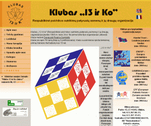 club13.lt: KLUBAS "13 IR Ko"
