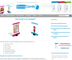 sociocards.net: Welkom bij SocioCards
SocioCards, specialist in beeldvorming en gespreksvoering. SocioCards Original, het basisinstrument voor gespreksvoering met kind en gezin.