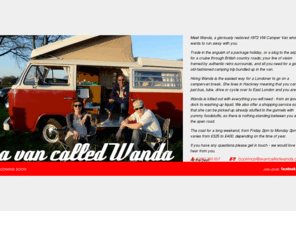 avancalledwanda.com: A VAN CALLED WANDA
Meet Wanda, a gloriously restored 1972 VW Camper Van who wants to run away with you.