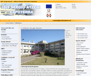 isiscapoterra.it: ISIS SERGIO ATZENI - Capoterra (Ca) - Istituto Statale d'Istruzione 
Superiore - Home Page
