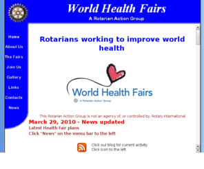 worldhealthfairs.org: District 7750 - Control Page
Home page of World Health Fairs - an Action Group of Rotary International.