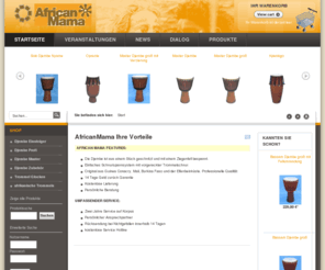 africanmama.com: AfricanMama Ihre Vorteile
afrikanisches trommeln | djembe kaufen |djembe trommel