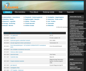 allasok.com: Allasok.Com - Állások,ingyenes álláshirdetés feladás.
Állások,önéletrajz és motivációs levél minták,ingyenes álláshirdetés feladás magánszemélyeknek és cégeknek.