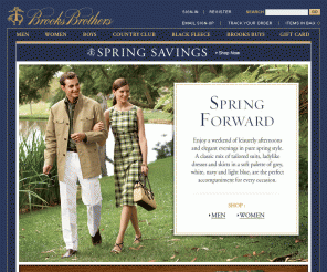 brooksbrothers.com: Brooks Brothers
Business and casual clothing for men and women - classically modern dress shirts, ties, pants, and sweaters. Legendary quality and customer service are a click away.