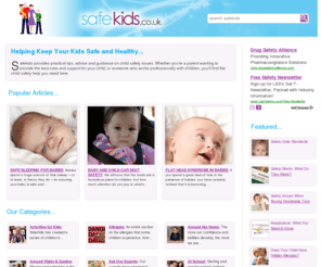 safekids.co.uk: Child Safety Advice and How to Choose Child Care   at Safe Kids (UK)
Keeping your kids safe is so important! Whether you're a parent or a childcare professional, our child safety advice will help you.