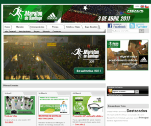 maratonsantiago.cl: mds – MARATON DE SANTIAGO ®
Sitio Oficial de la Maraton de Santiago de Chile