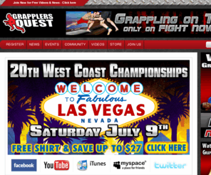 submissiongrapplingtournament.com: Grapplers Quest Submission Grappling Tournaments BJJ Competitions Wrestling Events
Grapplers Quest Grappling Tournaments, BJJ Events, Brazilian Jiu Jitsu Competition, Submission Tournament, wrestling meet, grappling news forum