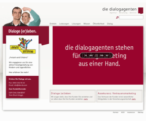 partnermailservice.com: Startseite — die dialogagenten | Agentur • Beratung • Service
description