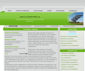 zonne-paneel.net: Zonnepaneel
Informatieve website over - Soorten zonnepanelen,prijs zonnepaneel,toepassingen zonnepaneel,zonnecollector,werking zonnepaneel,zonne-energie