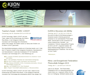 kjion.com: Willkommen auf der Startseite
KJION Technology GmbH, Photovoltaik, PV, Solarthermie, Solar, Solar Water Heaters, Electric Car, Electric Bike, Skateboard, E-Mobility, KJION Direct, TTXGP, KJOIN