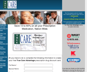 truerxdiscount.com: True Care Advantage Rx Discount Card
True Care Advantage Rx Discount Card