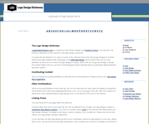 logodesigndictionary.com: Logo Design Dictionary - Glossary of Logo Design Terms
Logo Design Dictionary: A free, comprehensive glossary of logo design terms