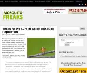 mosquitofreaks.com: Mosquito Misting, Mosquito Control Programs - MosquitoFreaks.com
Reviews and info on mosquito misting systems and mosquito control