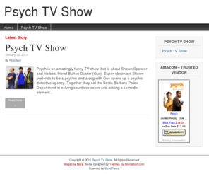 psychtvshow.com: Psych TV Show
Psych TV Show