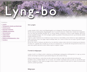 lyng-bo.com: Lyng-bo
Joomla! - dynamisk portalløsning og content management system