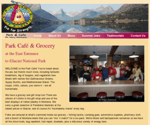 parkcafe.us: Pie for Strength | Glacier National Park Cafe and Grocery
Stop by for our restaurant, grocery, espresso bar, gas station, fishing gear, and fabulous pies! St. Marys, Montana.