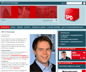 spd-kreis-reutlingen.de: Startseite - SPD im Kreis Reutlingen
Die Homepage der Sozialdemokratie im Kreis Reutlingen. Wir streiten für soziale Demokratie, Gerechtigkeit und Fortschritt.