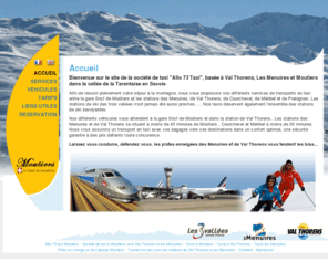 allo-taxi-moutiers.com: Allo 73 Taxi Moutiers | Société de taxis à Moutiers, taxi gare Moutiers - Société de taxis Val Thorens, société de taxis aux Menuires - Taxi Moutiers - Taxi Val Thorens - Taxi aux Menuires
Allo 73 taxi Moutiers - Société de taxis à Moutiers - Taxi à la gare de Moutiers - Entreprise de taxis à Moutiers - Prise en charge en taxi aux aéroports de Genève, Lyon, Annecy, Grenoble et Chambéry - Taxis à Moutiers, taxi à Moutiers