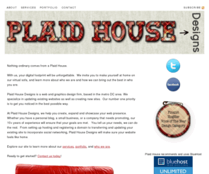 plaidhousedesigns.com: Plaid House Designs
Nothing ordinary every came from a plaid house.