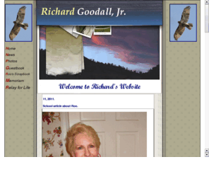 richardgoodalljr.com: Richard Goodall, Jr.
richard goodall, jr. cancer patient, prayer, help, child, child cancer, brain tumor