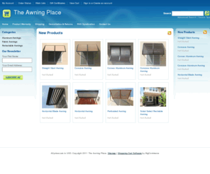 theawningplace.com: The Awning Place: Aluminum Awnings, Fabric Awnings, Retractable Awnings
Buy aluminum awnings, fabric awnings at wholesale prices from The Awning Place, high quaility at wholesale prices. A division of B&C Awnings, Inc.