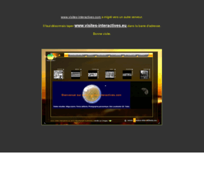 visites-interactives.com: Visites interactives - www.visites-interactives.com - www.arrets-sur-images.eu
Une solution globale pour vos visites virtuelles et interactives : de la prise de vues à l'intégration finale sur vos pages webs ou tout autre support multimédia.