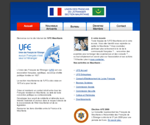 ufemauritanie.net: UFE MAURITANIE
Union des Francais de l'Etranger - Section Mauritanie