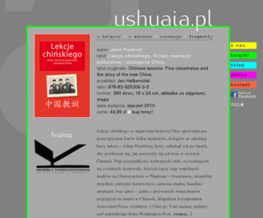ushuaia.pl: Wydawnictwo USHUAIA.PL: książki (Tybet, Chiny, Iran)
ushuaia.pl: literatura faktu, podróże, książki o Chinach, Tybecie, Iranie