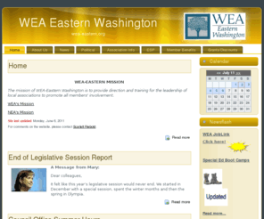 wea-eastern.org: WEA Eastern Washington
Washington Education Association Eastern Washington