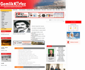 gemlikkorfezgazetesi.com: .: Gemlik Körfez Gazetesi :. .: Gemlik in gözü kulağı sesi | Gemlik haber | Gemlik Körfez |; Ana Sayfa :.
Gemlik Körfez Gazetesi