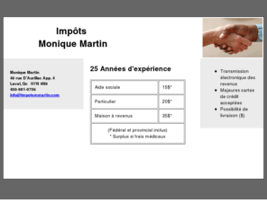 impotsmmartin.com: Impôt Monique Martin
