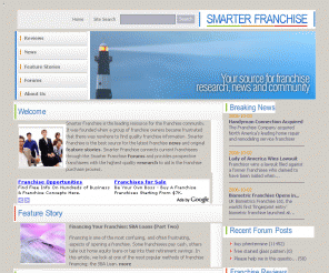 smarterfranchise.com: Web hosting, domain name registration and web services by 1&1 Internet
1&1 offers Web hosting, domain names, website builders, servers, and email solutions. Find affordable, dedicated ad-free web hosting, domain name registration and e-mail solutions.  Choose 1&1 Internet to host your small business website or personal web site.