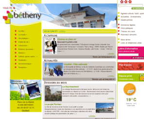 ville-betheny.fr: Ville de Bétheny
Bétheny compte 6 357 habitants. Elle est située au nord-est de l’agglomération de REIMS METROPOLE, communauté dont elle fait partie avec 6 autres (...)