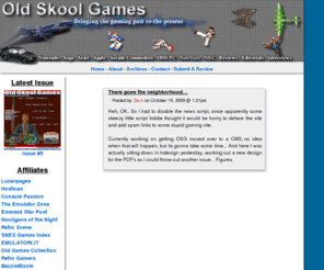 oldskoolgames.com: Old Skool Games - Bringing the gaming past to the present
